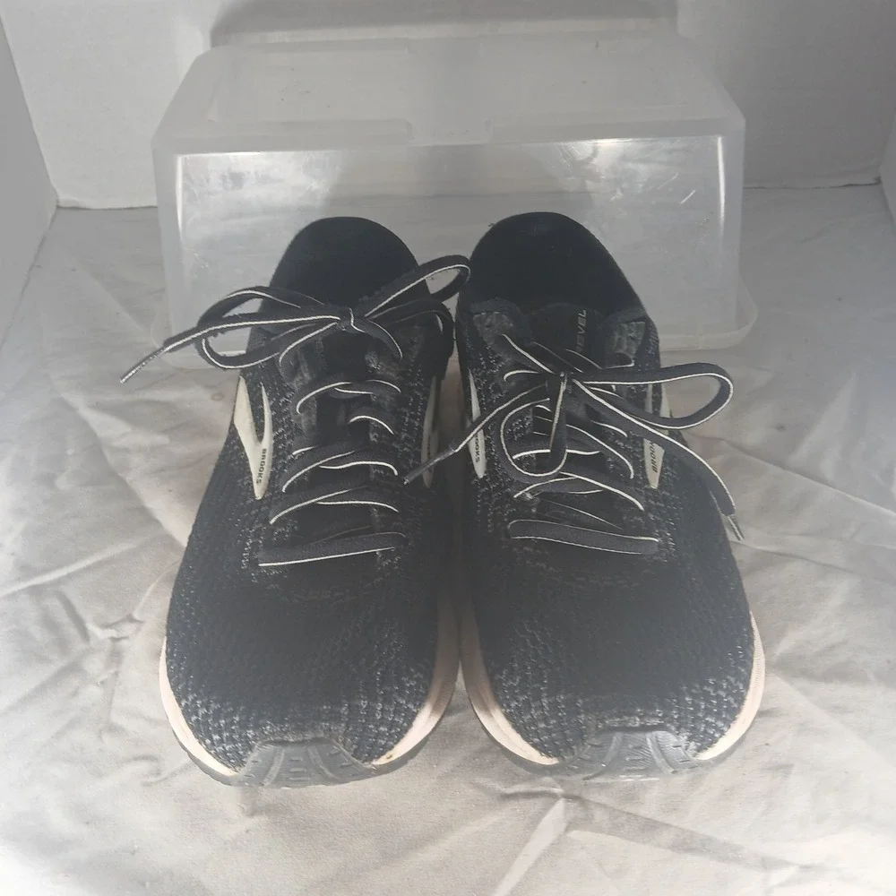 Brooks‎ Revel 3 Womens Running Shoes Black White 1203021B012 Size 8.5 Medium B